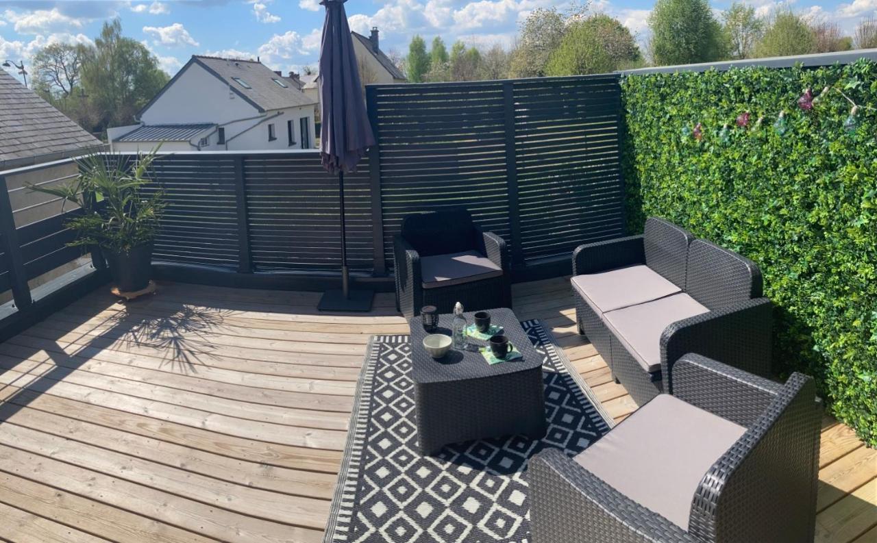 Gite La Terrasse Du 37 Breteil Exterior photo